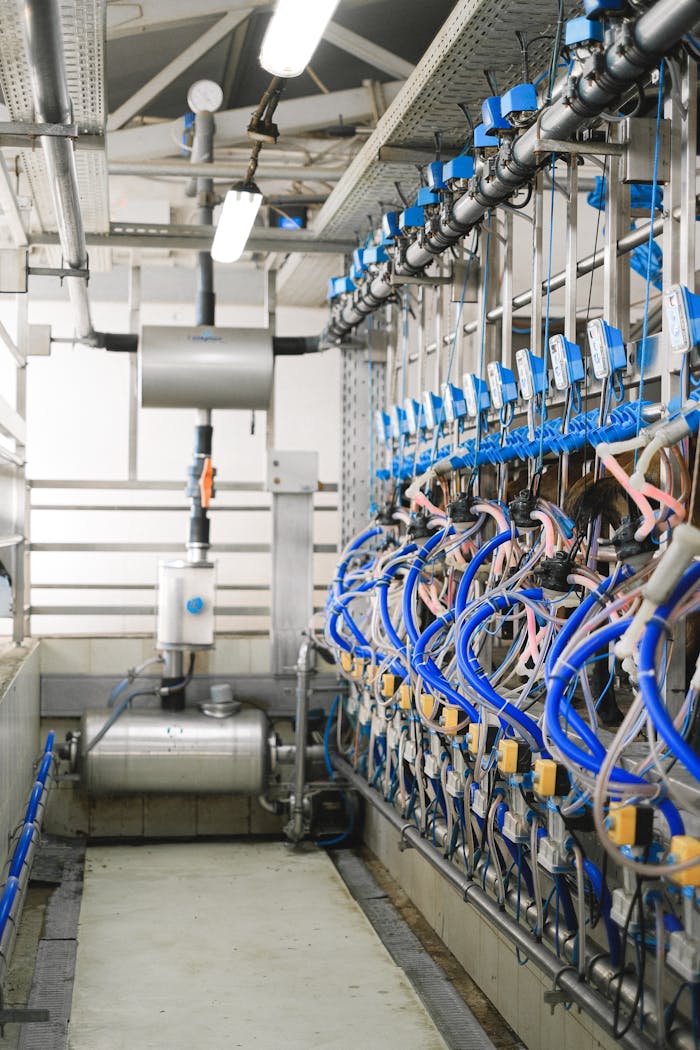 our-journey-02 Detailed view of industrial machinery in a modern facility, showcasing technology and organization.